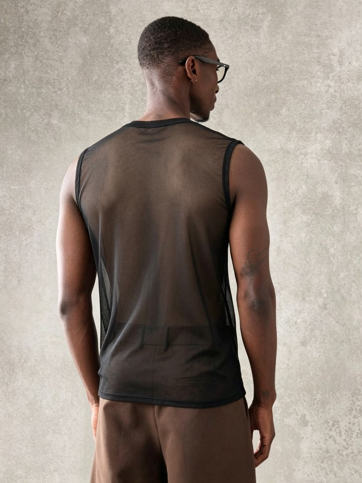 Sheer Mesh Tank Top